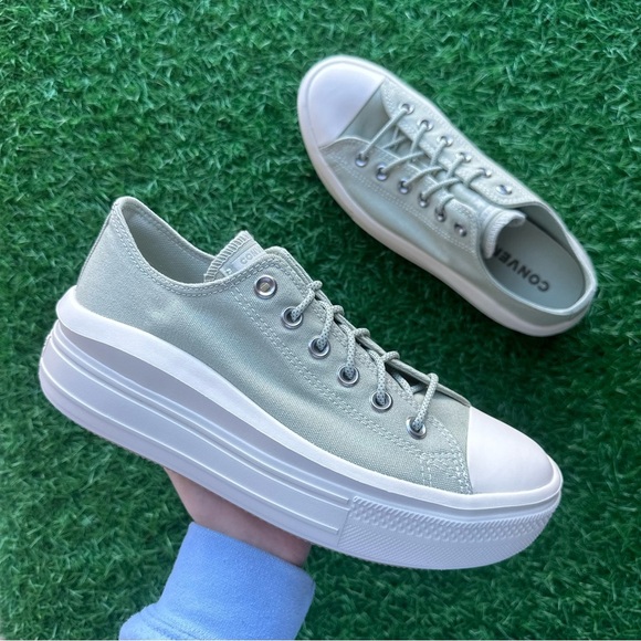 🎁Converse Chuck Taylor All Star Ctas Move Ox Summit Sage - Picture 3 of 11